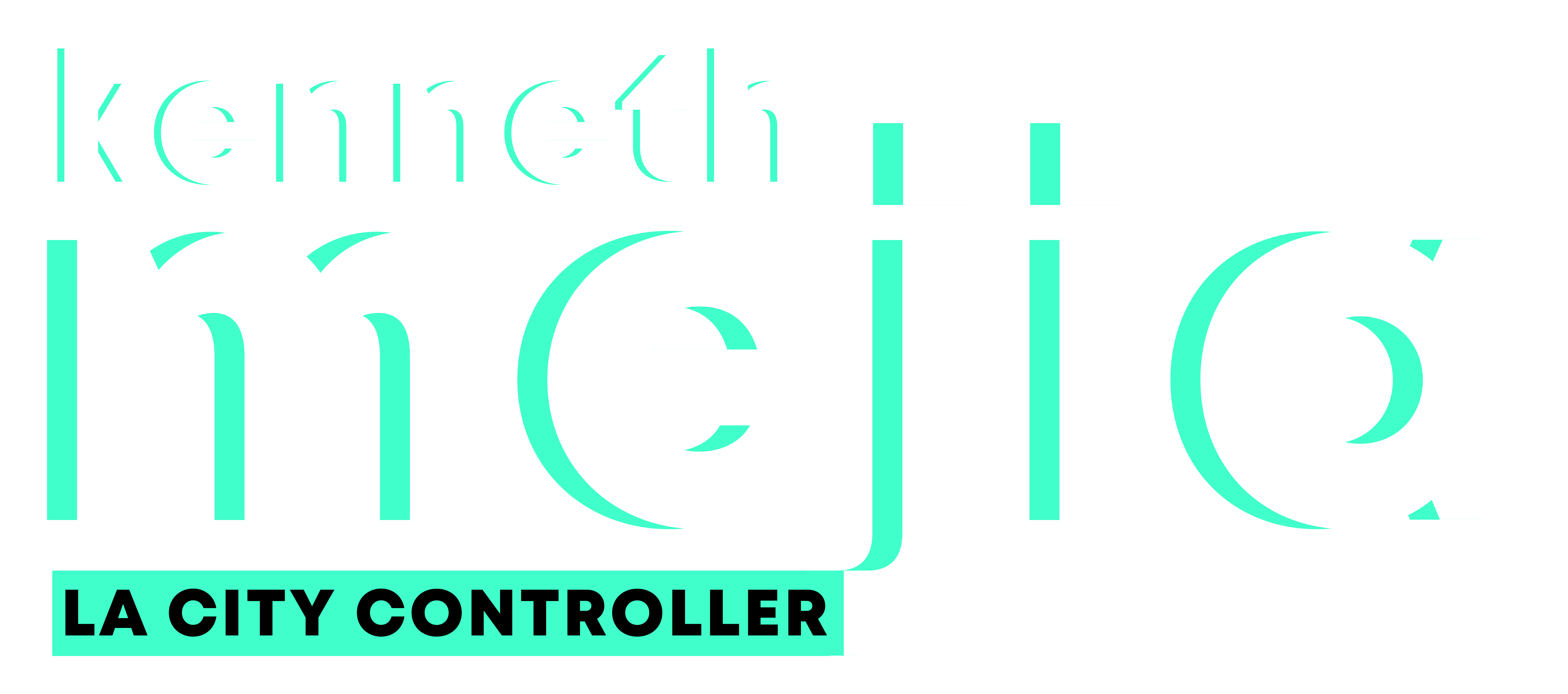 Kenneth Mejia LA City Controller Logo